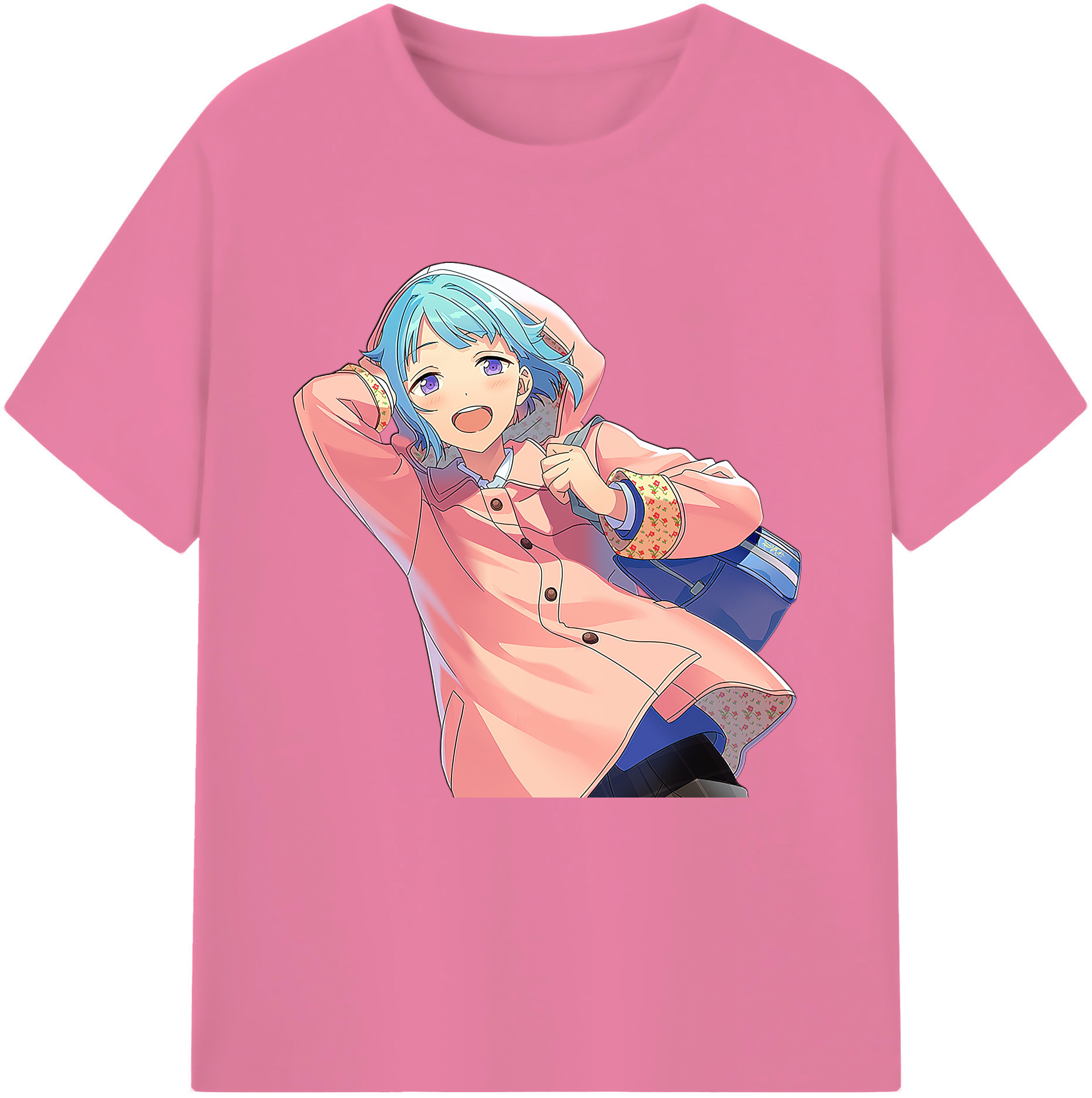 （画像用） あんさんぶるスターズ! Ensemble Stars 綿100％半袖Tシャツ（フロントプリント）